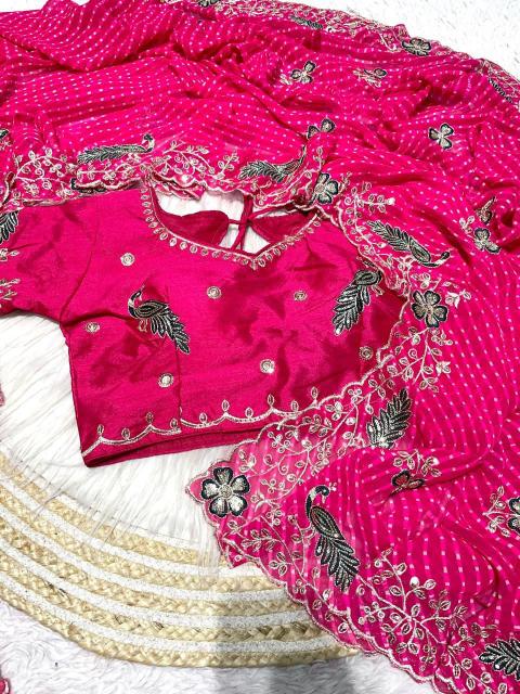 Vinayak peocock thread work surat saree shops  - wholesale export